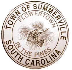 Town of Summerville Seal - Flowertown in the Pines